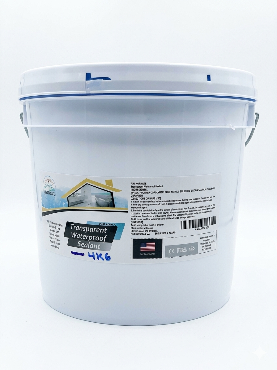 Anchornate Transparent Waterproof Sealant (4kg)