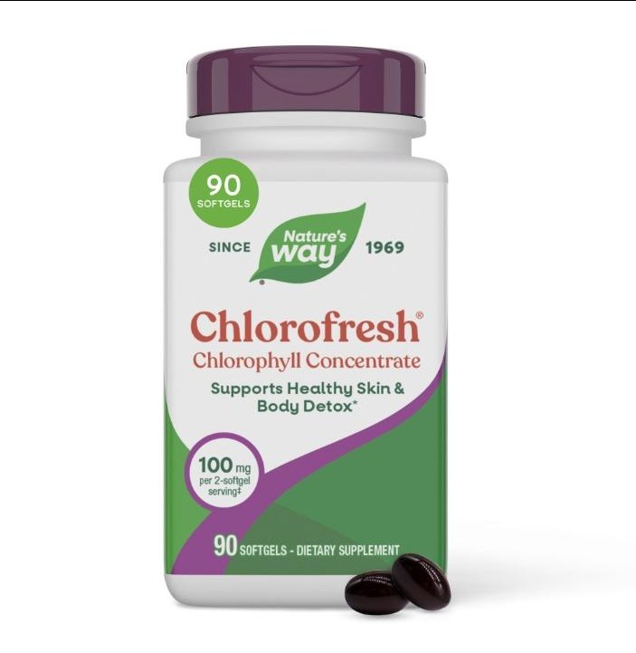 Nature's Way Chlorofresh Chlorophyll Concentrate Softgels