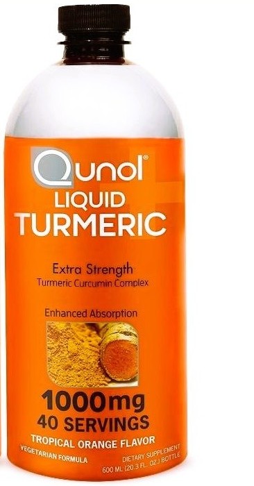 Qunol Liquid Turmeric – Extra Strength Turmeric Curcumin Complex