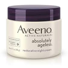 Aveeno Absolutely Ageless Restorative Night Cream Blackberry Complex 1.7 oz NEW