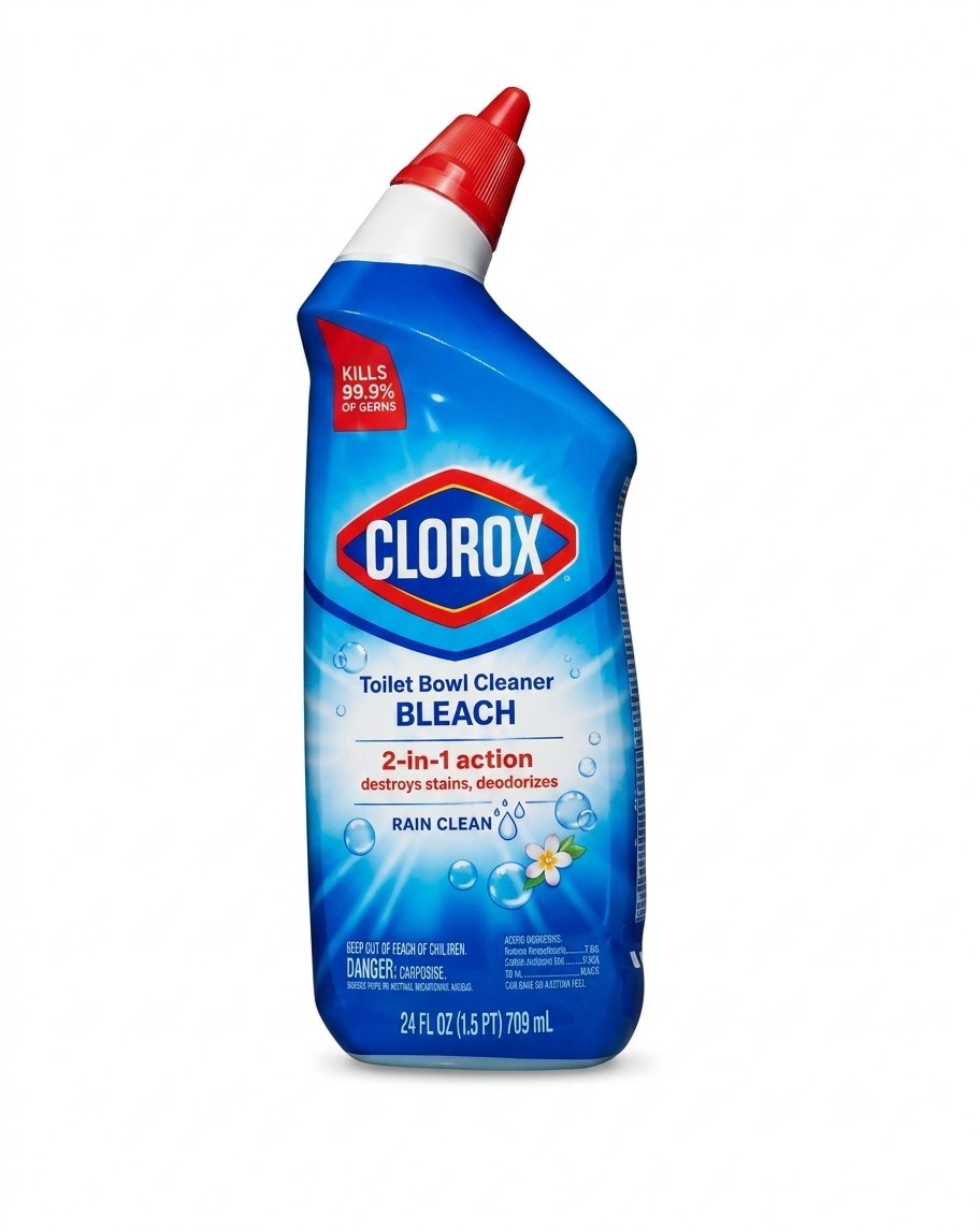 Clorox® Toilet Bowl Cleaner with Bleach 24 FL OZ (1.5 PT) 709 mL.