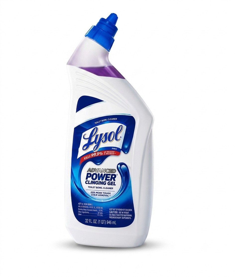 Lysol® Advanced Power Clinging Gel Toilet Bowl Cleaner