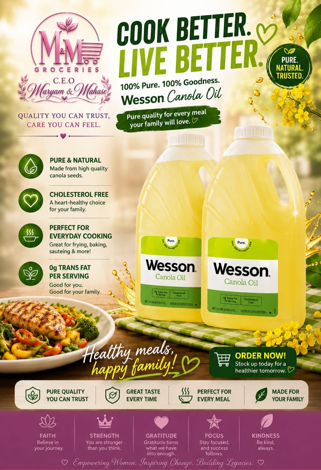 Wesson Canola Oil