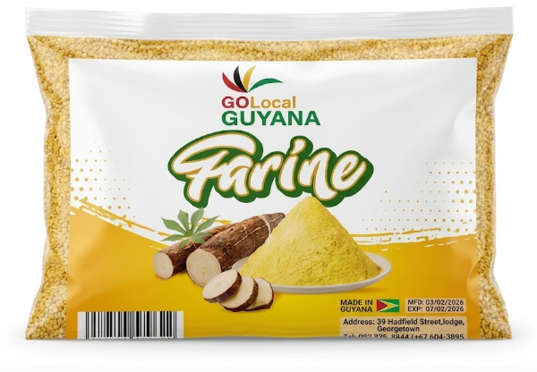 GO Local Guyana Farine – Premium Cassava Farine