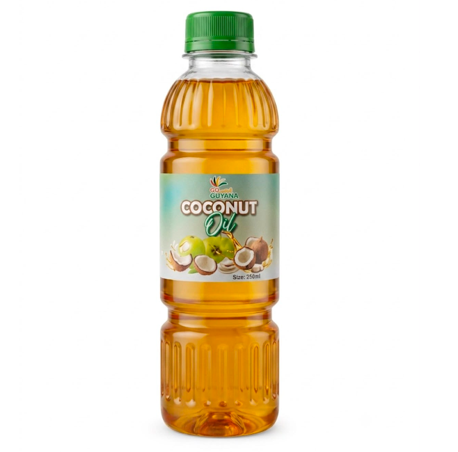 GO Local Guyana Coconut Oil – 250ml