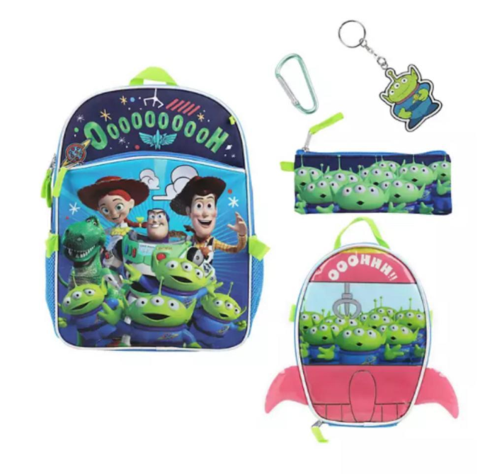 Disney Pixar Toy Story 5-Piece Kids Backpack Set