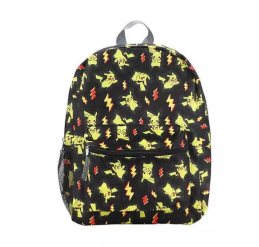 Official Pokémon Pikachu All-Over Print Backpack