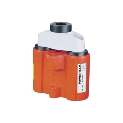 Spx Power Team 100-Ton Single-Acting Hydraulic Cylinder, 4 Stroke