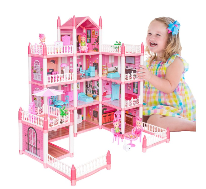 DreamLight Grand Dollhouse - 11 Rooms Playhouse