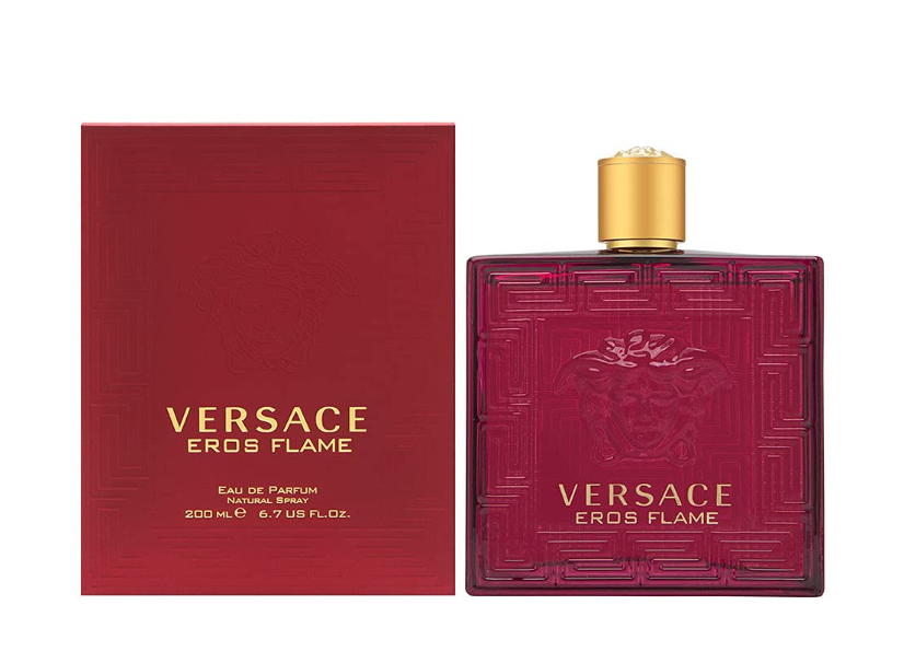 Versace Eros Flame Eau De Parfum (EDP) Spray for Men – 200ml (6.7 fl oz)