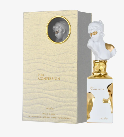 Lattafa Her Confession Eau De Parfum (EDP) Spray for Women – 100ml (3.4 fl oz)