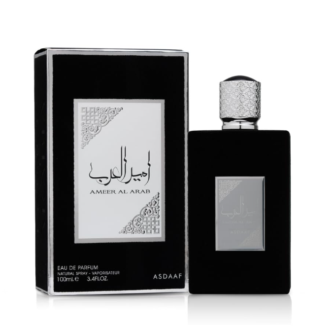 Asdaaf Ameer Al Arab Eau De Parfum (EDP) Spray for Men by Lattafa – 100ml (3.4 fl oz)