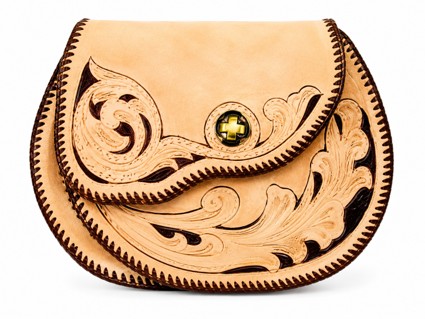 The "Sheridan Scroll" Handcrafted Purse