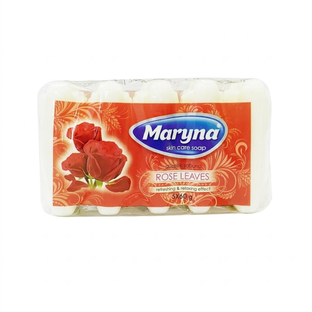 Maryna Rose Leaves Skin Care Soap pack of 6
