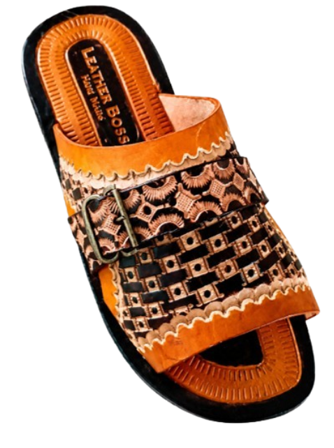 The Heritage Leather Slide