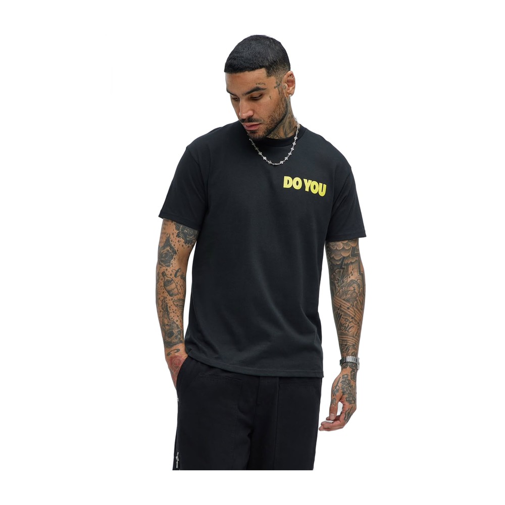 F What They Think Men Black Short Sleeve Tee- Size: Medium