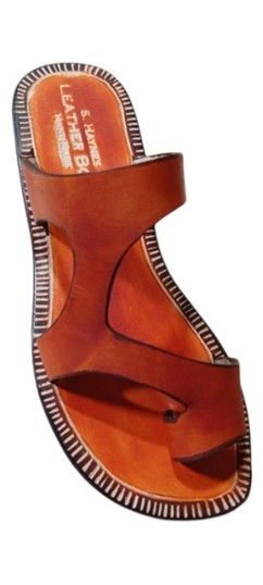 The Sienna T-Strap Handcrafted Slipper