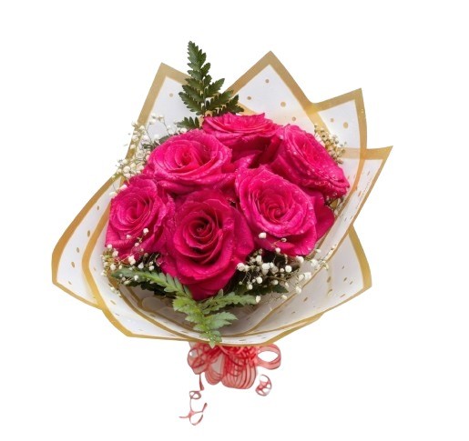 Crimson Passion Rose Bouquet