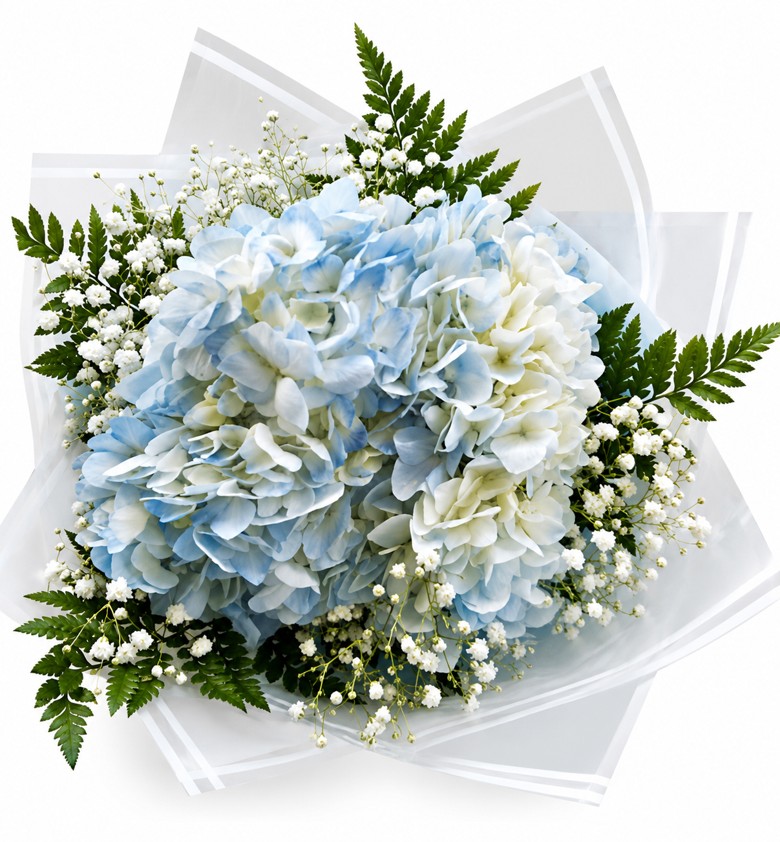 Blue Serenity Hydrangea Bouquet