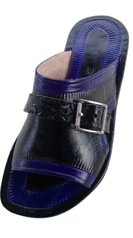Traditional Leather Slide Sandal