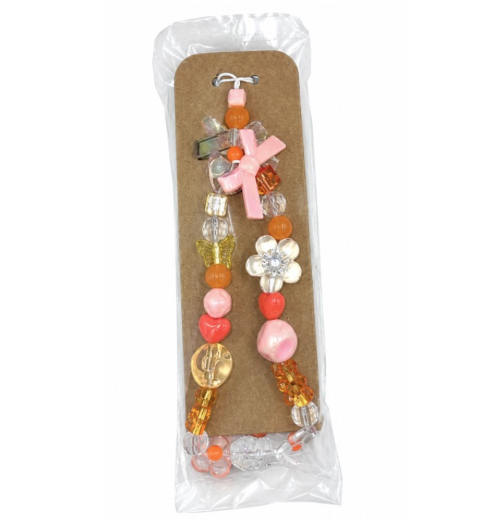 Handmade Cute Aesthetic Beaded Phone Charm Strap