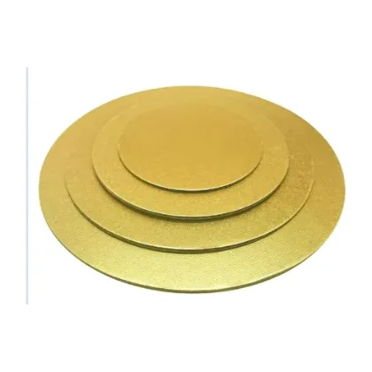Premium Gold Cake Boards (Round)