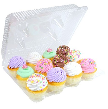 12 Regular Cupcake Container