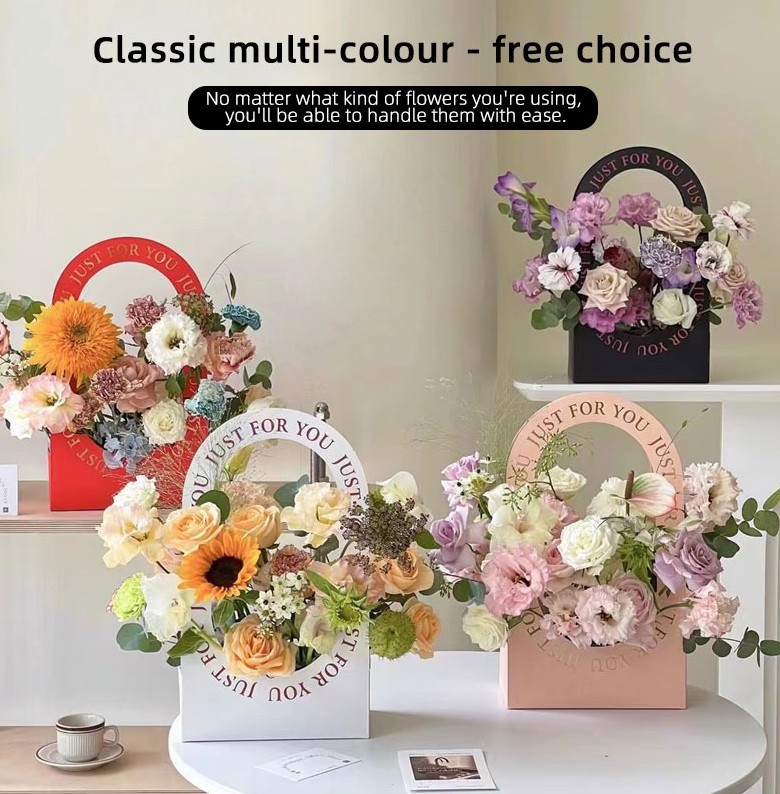 The 'Just For You' Arch Floral Gift Box 9"*5"*15"in