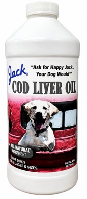 Happy Jack Cod Liver Oil for Dogs