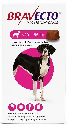 Fluralaner Chewable Tablets - 1400 mg