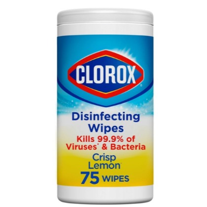 Clorox Disinfecting Wipes (75 Wipes) 1Lb 0.77 Oz (474 G)