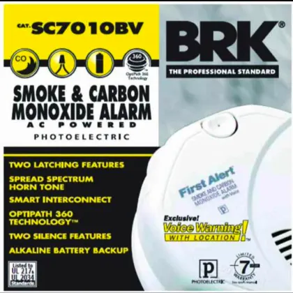 carbon monoxide andd smoke detectors