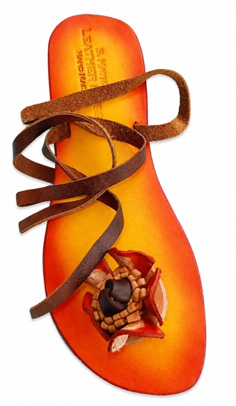 S. Haynes Solstice Sunset Gladiatorial Wrap Sandal