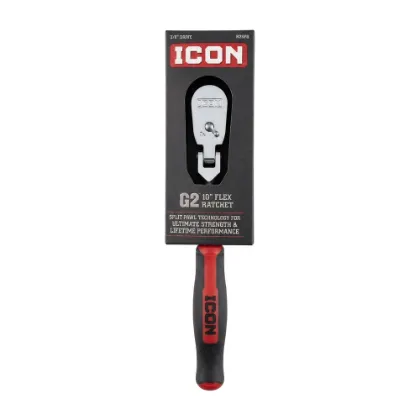ICON G2 3/8" Drive 10" Flex Ratchet with Comfort Grip