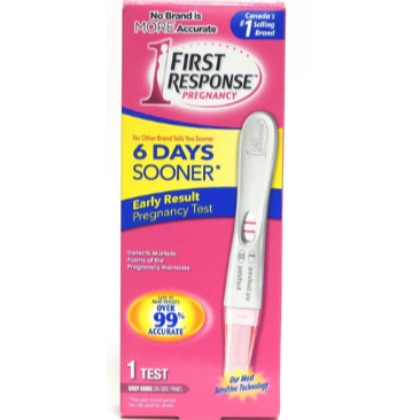 First Response Pregnancy test