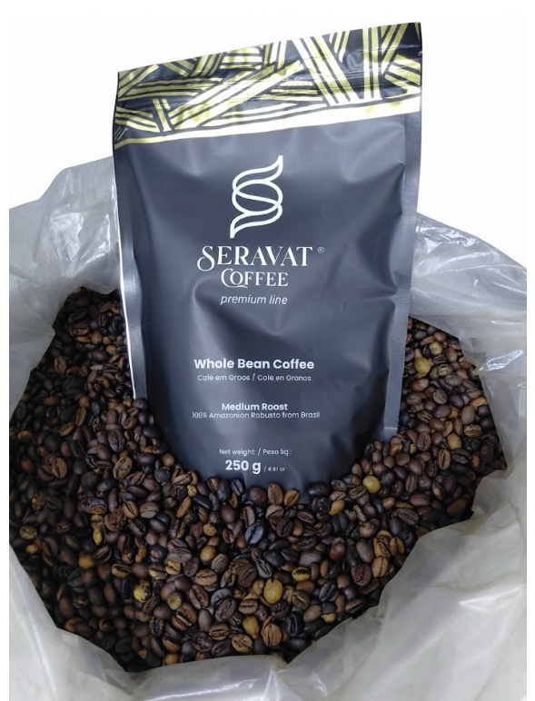 Premium Line Whole Bean Coffee | Medium Roast (250g)