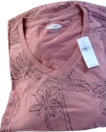 Old Navy -Soft Washed Floral PalmTee