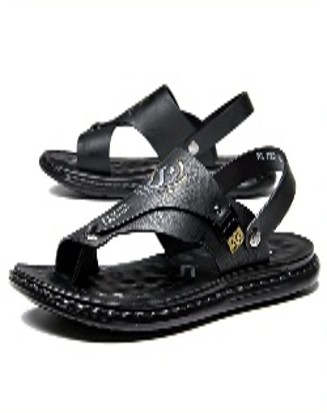 ComfortFit Men's Non-Slip Flip Flops -  (Color Black)