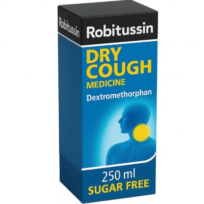 Robitussin Dry Cough Syru 250mL