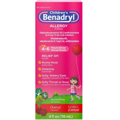 Children's Benadryl 118ml