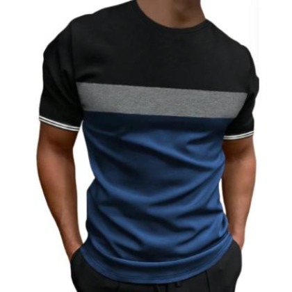 Men’s Colorblock T-Shirt-  (Size M)
