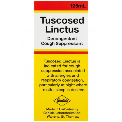 Tuscosed Linctus Decongestant 125ml