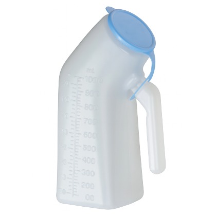 Male Urine Bottle w/cover