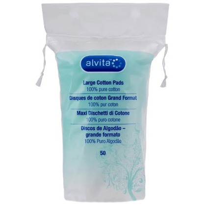 Alvita Large Cotton Pads