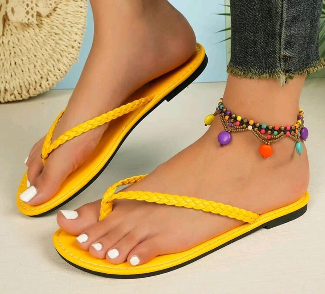Braided Strap Sandals – Casual & Stylish