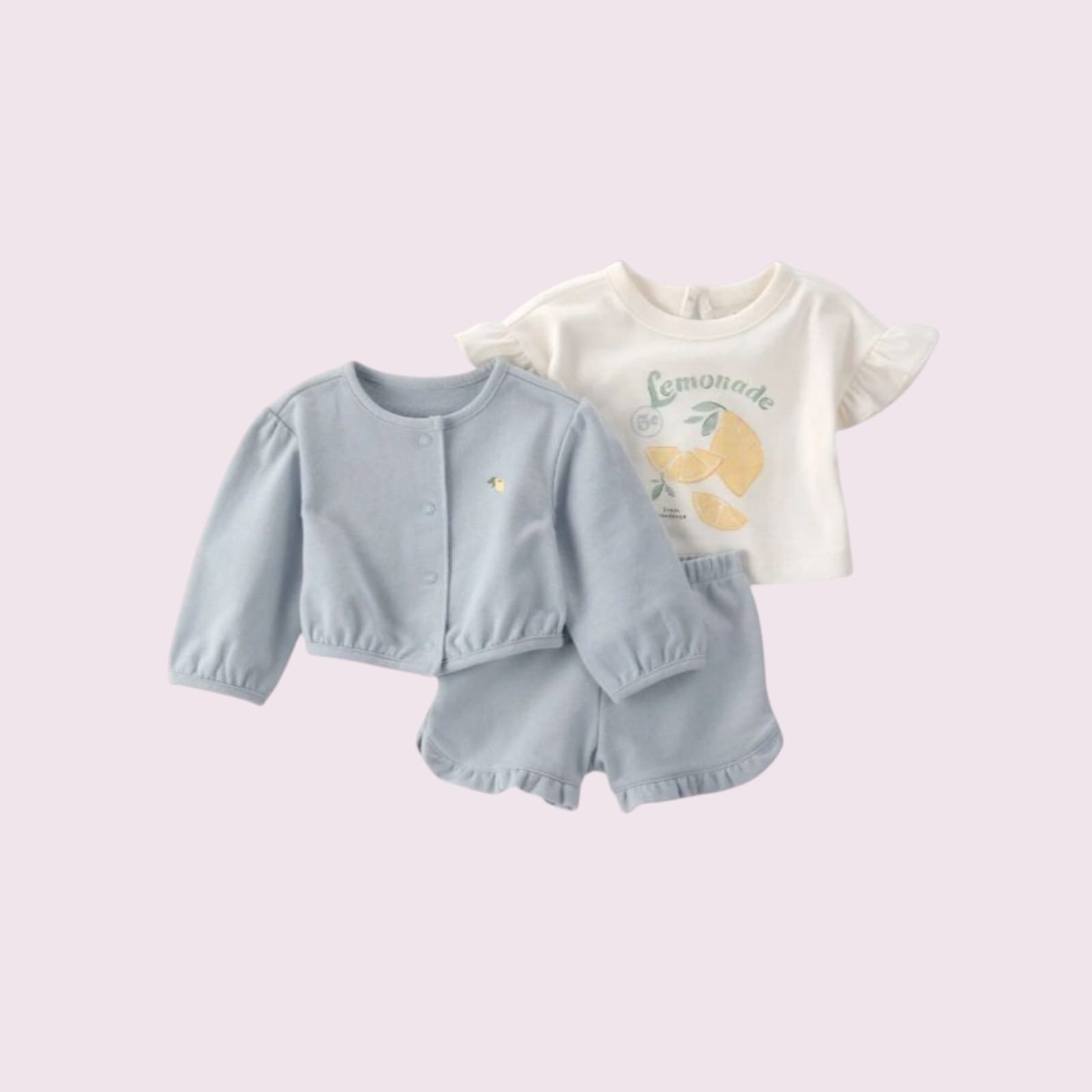 Carter's Lemonade 3-Piece Outfit Set 12M