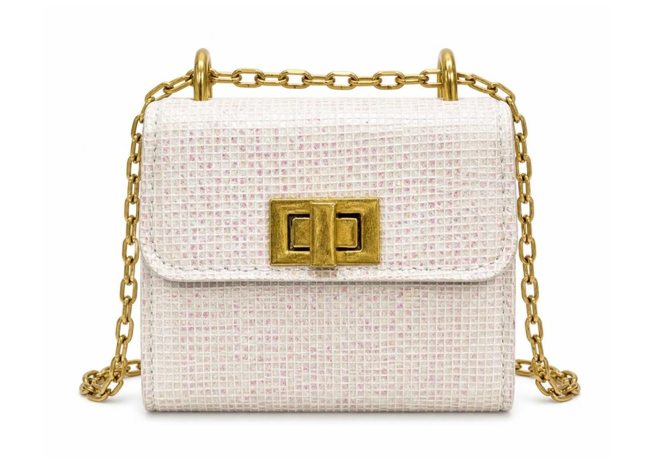Celeste Shimmer Mini Shoulder Bag