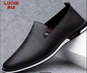 LUOQIRUI Men's Premium Loafers - Breathable, Soft Sole Casual Shoes for Business  (CAN 44 / US 9.5)