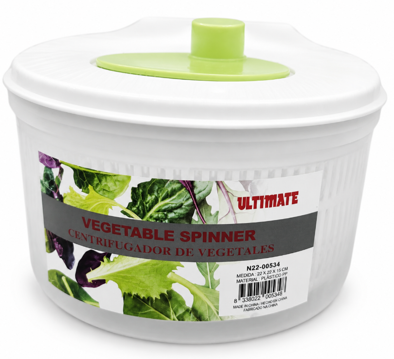 Ultimate Vegetable Spinner – Manual Salad & Vegetable Dryer