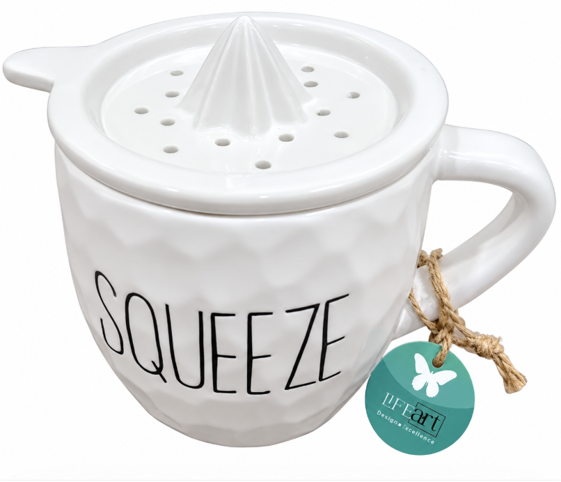 Ceramic Citrus Juicer Cup with Handle